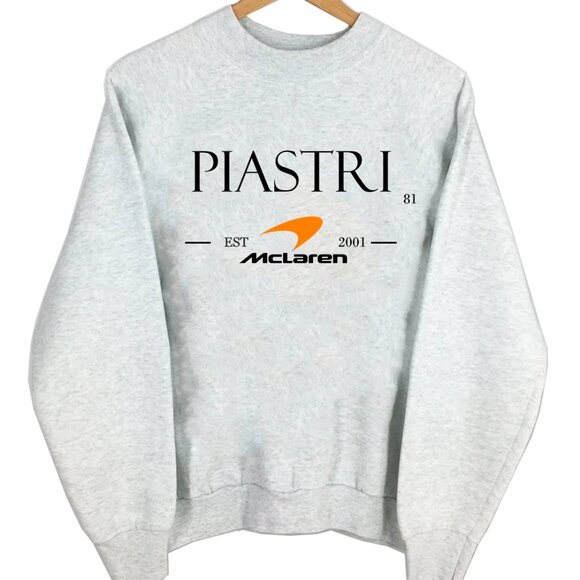 Oscar Piastri F1 Formula One McLaren Formula 1 Team Sweatshirt Shirt Sweater - Picture 1 of 2